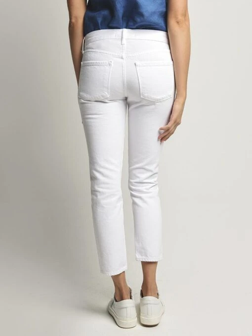 J Brand Sadey Slim Straight -Clothing Line Store jb001129 whitealt3