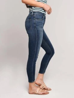 J Brand Alana High Rise Crop Skinny Jean -Clothing Line Store jb001571 persuadealt2