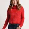 Jack Bat Your Lashes Sweater -Clothing Line Store ji406438 cherryred