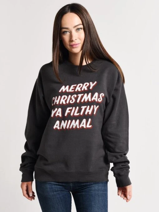 Charlie Southern Merry Christmas SS Pepper Sweatshirt -Clothing Line Store merrychristmassspepper grey b99fb60b 8353 455a b28a 37e265ff2472