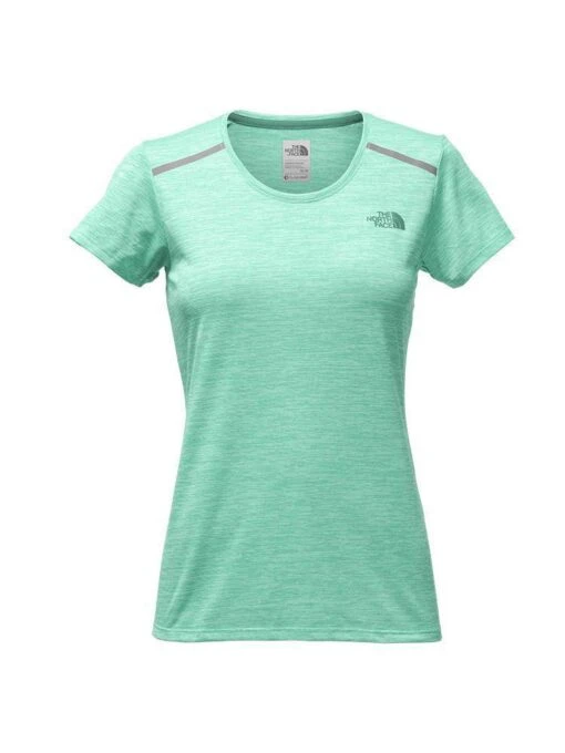 The North Face Women's Adventure Tee -Clothing Line Store nf0a3c8v poolgreenheather d35efc9c d263 4682 be28 9a0cf5f2eb88