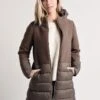 Herno Women's Half Wool Half Puffer Coat With Removable Hood -Clothing Line Store p10848d 39601 taupe 630335a3 6738 45a3 8663 bdb0c4de968a