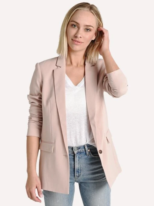 Brochu Walker Frieda Blazer -Clothing Line Store pcr2263 blush