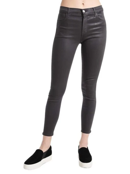 J Brand Women's Alana High-Rise Cropped Super Skinny Jean In Light Coated Chrome -Clothing Line Store sbs 0437 copy 149886d4 3348 44f7 a3ed 164457664ead