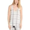 Bella Dahl Fray Hem Tanke & Shorts Boxer Set -Clothing Line Store sbs 5804 copy