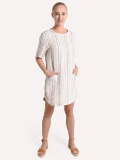 Trovata Raffi Shift Dress -Clothing Line Store sp19 w0984 22 multistripealt1