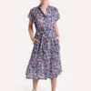 Trovata Astrid Easy Dress -Clothing Line Store sp19 w0993 09 navyfloral