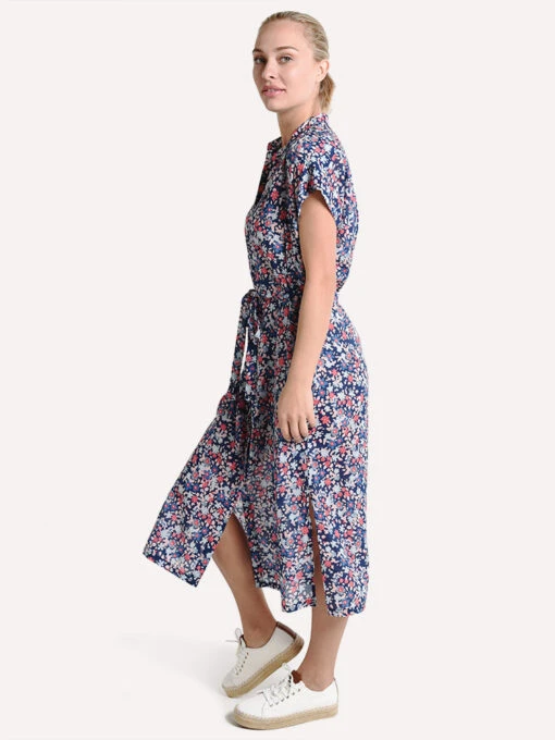 Trovata Astrid Easy Dress -Clothing Line Store sp19 w0993 09 navyfloralalt1