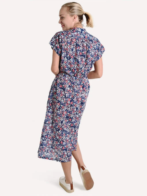 Trovata Astrid Easy Dress -Clothing Line Store sp19 w0993 09 navyfloralalt2