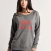 Parker Thatch Texas I Love You Sweatshirt -Clothing Line Store sweatshirttxiloveyou grey