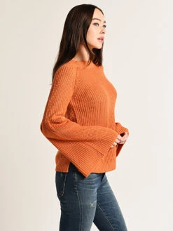 THML Bell Sleeve Sweater -Clothing Line Store tmk780 rustalt2