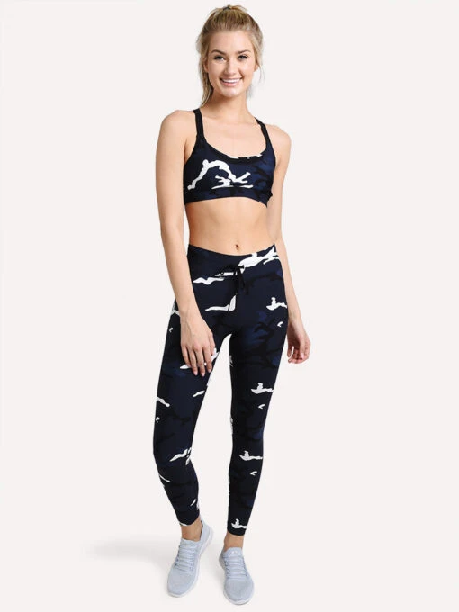 The Upside Women's Marine Camo Yoga Pant -Clothing Line Store upsw119021 marinecamoalt3