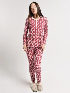 Roller Rabbit Women's Bearry Holidays Pajamas -Clothing Line Store w lnpj 002bearry redalt3