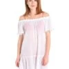 Eberjey Sea Breeze Deavon Coverup -Clothing Line Store wc1618de white 3c966220 ffcc 4244 b3b2 cb4453af0bea